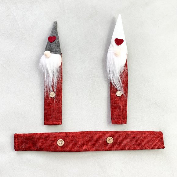 Anthropologie Holiday Valentines Day Gnome Fridge Stove Handle